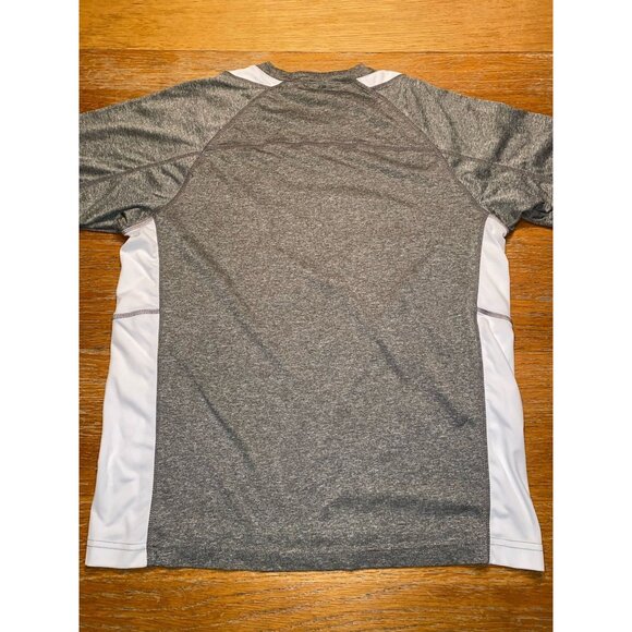 Sports At The Beach Baseball Athletic T-Shirt Gray & White - Picture 3 of 3